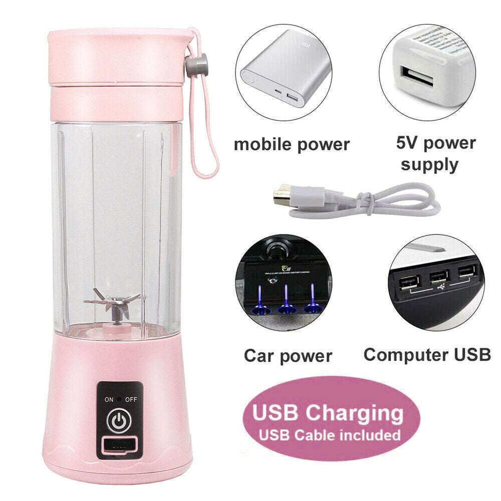  Rechargeable Electric Juicer Bottle 