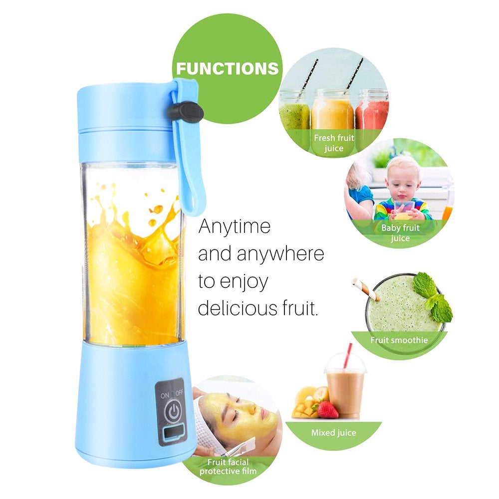  Rechargeable Electric Juicer Bottle 