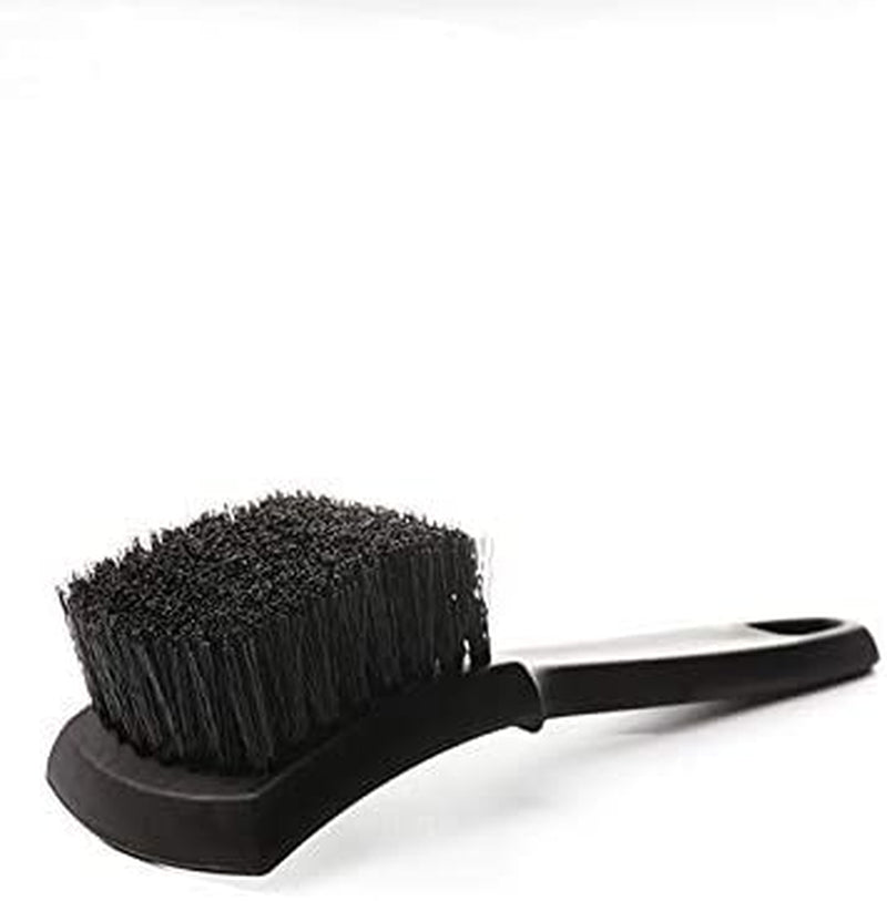 Tire Brush, Black Stiff Bristle Wheel Cleaning Brush, Car Carpet Brush, Detail Brush