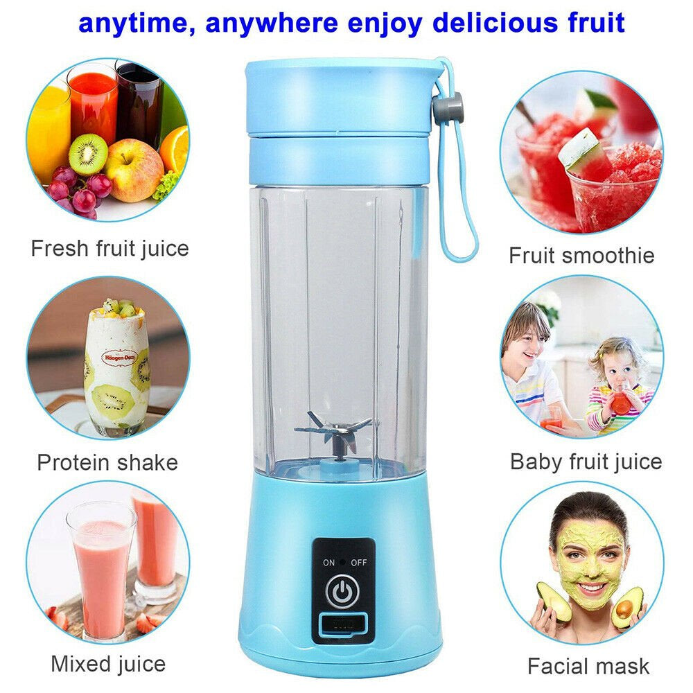  Rechargeable Electric Juicer Bottle 