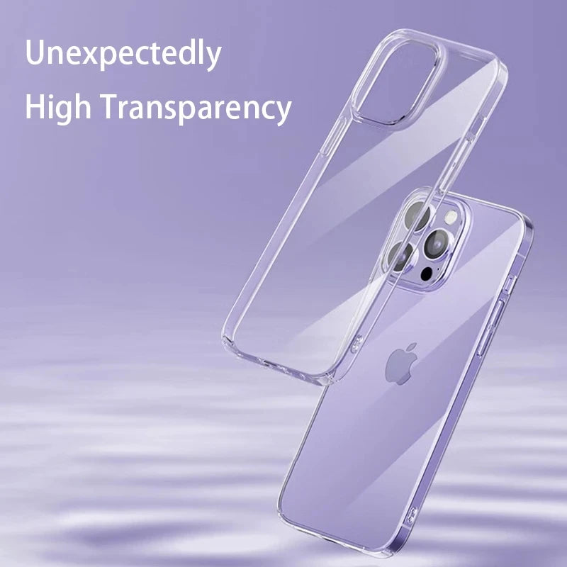 2PC Clear Phone Case for Iphone 